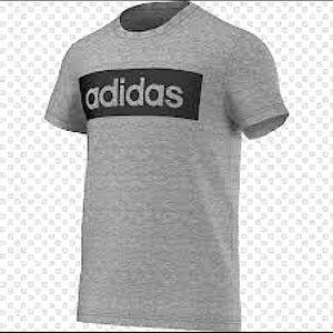 Adidas “The Go-To Tee” in Gray
